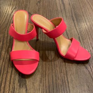 JCrew hot pink heel
